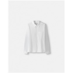 Boxy long sleeve Oxford shirt