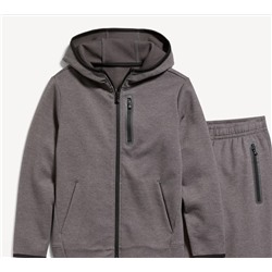 Dynamic Fleece Hoodie & Jogger Sweatpants Set for Boys