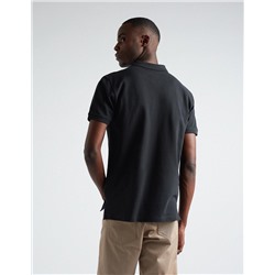 Piquet Polo, Men, Black