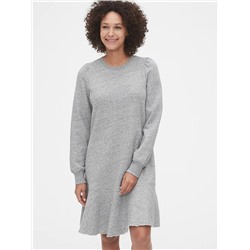 Flounce Sweatshirt Dress