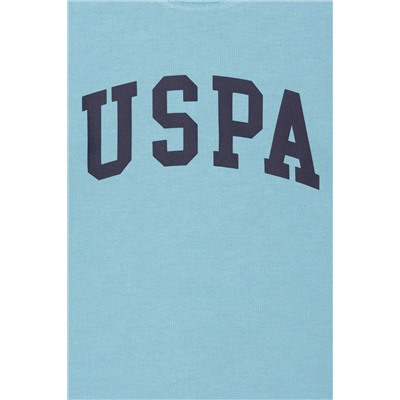 Çocuk Mavi Basic Bisiklet Yaka Sweatshirt