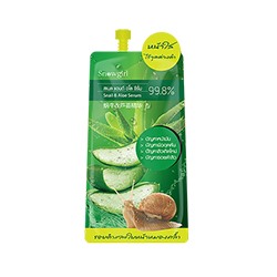 СЕРУМ С МУЦИНОМ УЛИТКИ И АЛОЭ 99,8% 15 ГР / SNOWGIRL SNAIL & ALOE SERUM 99,8% 15 G