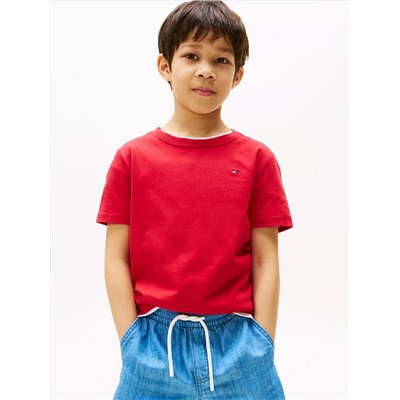 Kids' Solid Crewneck T-Shirt