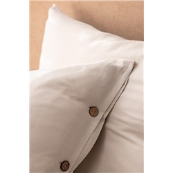 Songe King Size %100 Pamuk Chambre Nevresim Takımı - Taş