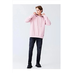 LtbKapüşonlu Lila Sweatshırt