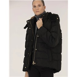 Siyah Regular Fit Mont