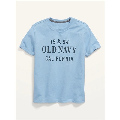 Short-Sleeve Logo-Graphic T-Shirt for Boys