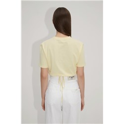 Crop top Amarillo
