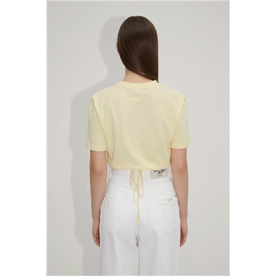 Crop top Amarillo