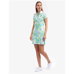 TIE DYE POLO DRESS