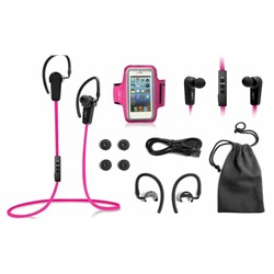 Jarv NMotion Bluetooth 4.0 Earbuds with Universal Sports Armband