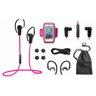 Jarv NMotion Bluetooth 4.0 Earbuds with Universal Sports Armband