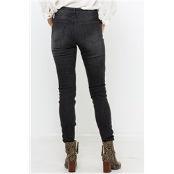 Vaquero skinny Negro