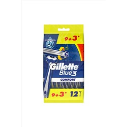 Gillette, 3 Comfort Kullan At Tıraş Bıçağı 9+3 12lı
