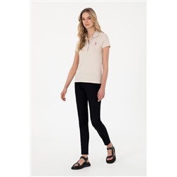 Kadın Siyah Toothpick Fit Kanvas Pantolon