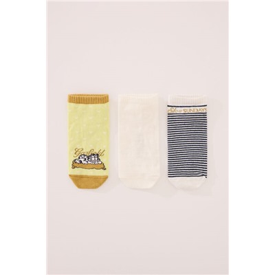 Pack 3 calcetines cortos Garfield