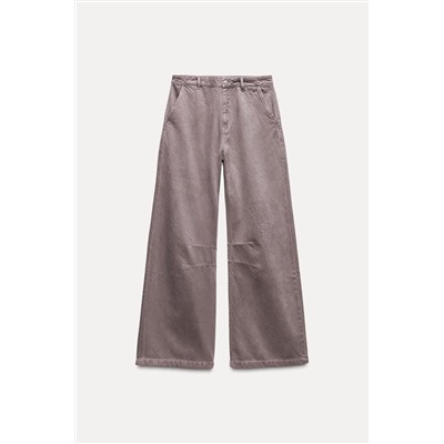 TRF WIDE-LEG HIGH-WAIST JEANS