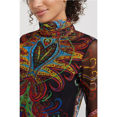 Camiseta slim tul
