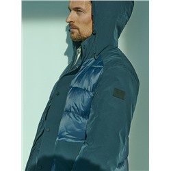 Jacke aus Materialmix