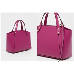Bolso de piel Parl Fucsia
