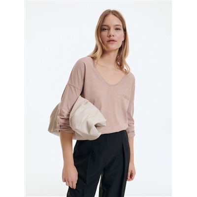 Bluse Aus Baumwolle