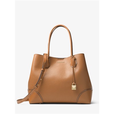 MICHAEL MICHAEL KORS Mercer Gallery Large Leather Satchel