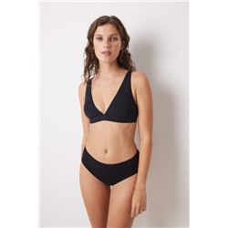 Sujetador triangular LOVELY halter negro