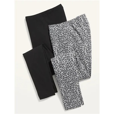 High-Waisted Leggings 2-Pack for Women