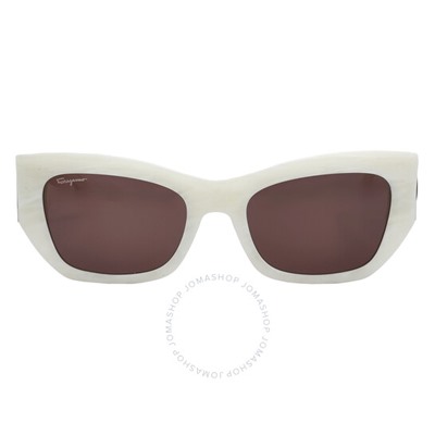 SALVATORE FERRAGAMO  Amber Cat Eye Ladies Sunglasses
