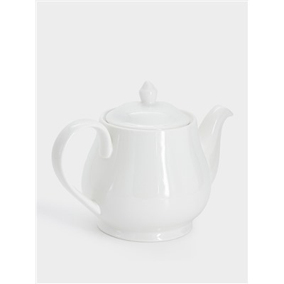 Чайник заварочный, 1 л, фарфор P, белый, White Basics