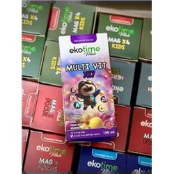 MULTI VIT X17 150 ml Ekotime