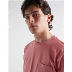 Pocket T-shirt, Men, Light Pink