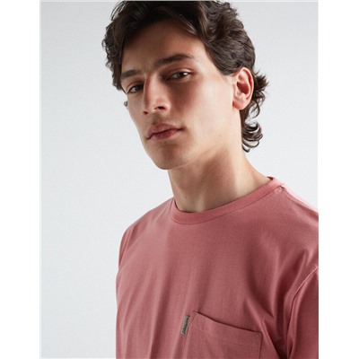 Pocket T-shirt, Men, Light Pink