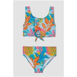 Defacto Kız Çocuk Desenli Bikini Takım Z5760A623SM