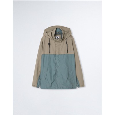 Hooded Technical Jacket, Men, Multicolour