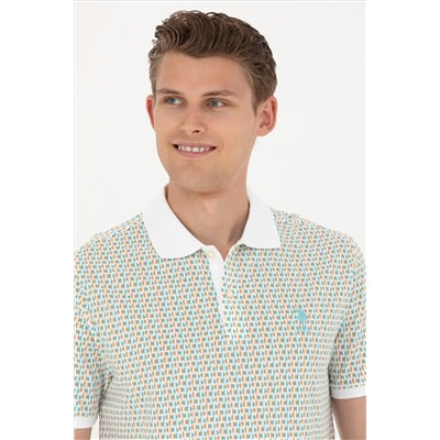 Erkek Mint Polo Yaka Tişört