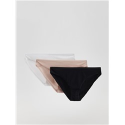 Bikinihose aus Rippstrick, 2er-Pack