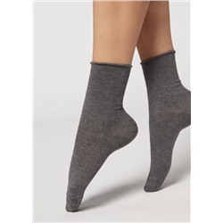 Knöchelsocken aus Baumwolle ohne Gummi