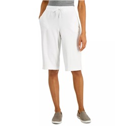 Karen Scott Knit Skimmer Shorts, Created for Macy's