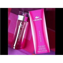 LACOSTE TOUCH of PINK edt (w) 90ml TESTER