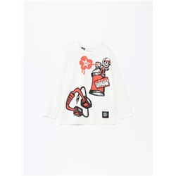 Subway Surfers SYBO Games print T-shirt