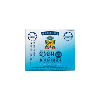 Растворимый горький тонизирующий чай Намтаотонг / Namtaothong Instant Bitter Tonic _Blue_ 5 Packets