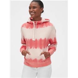 Vintage Soft Funnel-Neck Hoodie