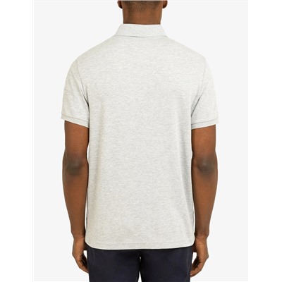 SOLID INTERLOCK POLO SHIRT WITH WOVEN TRIM