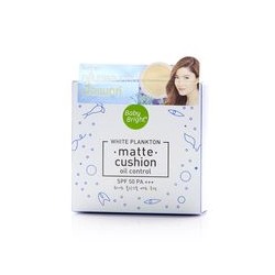 Тональное матирующее средство-кушон с белым планктоном SPF50 PA+++ Baby Bright (легкий натуральный оттенок № 21) 15 гр / Baby Bright White Plankton Matte Cushion SPF50 PA+++ 15g