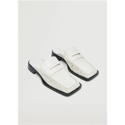 Mocasín destalonado -  Mujer | MANGO OUTLET Melilla