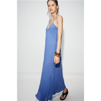 ZW COLLECTION LINEN BLEND DRESS