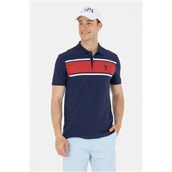 Erkek Lacivert Polo Yaka Tişört