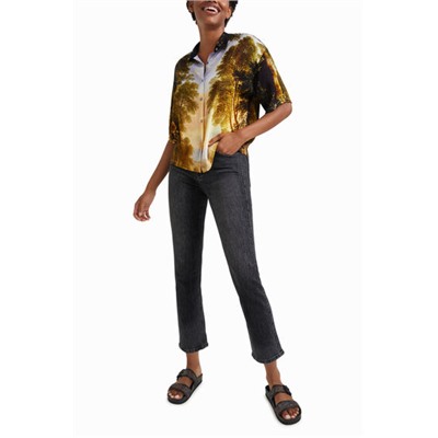 Camisa corta print digital