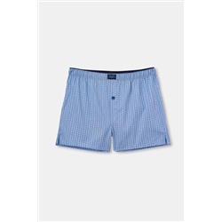 Dagi, Mavi Poplin Pamuklu Boxer